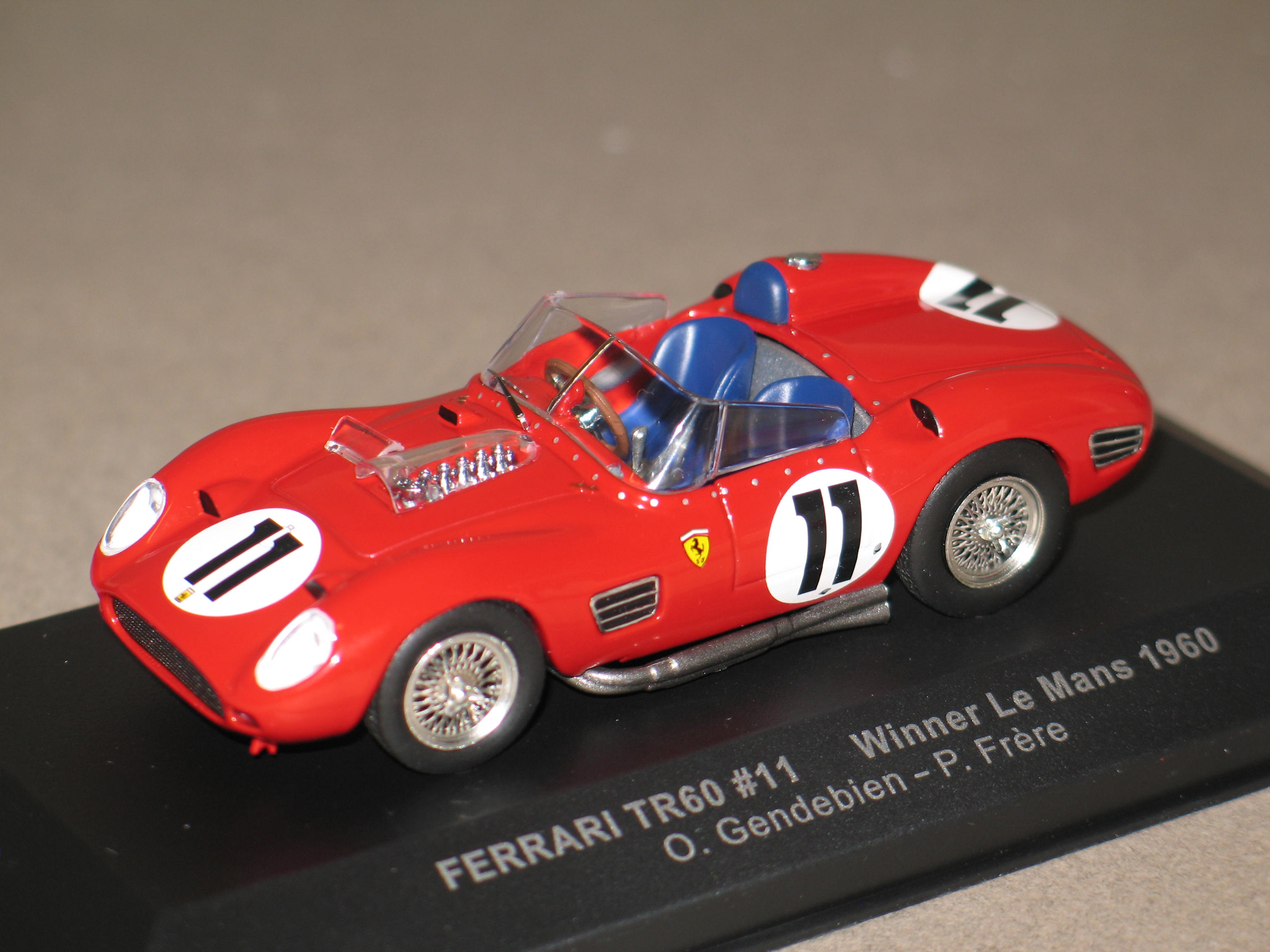 FERRARI TR60 WIN LM1960 IXO 1/43°