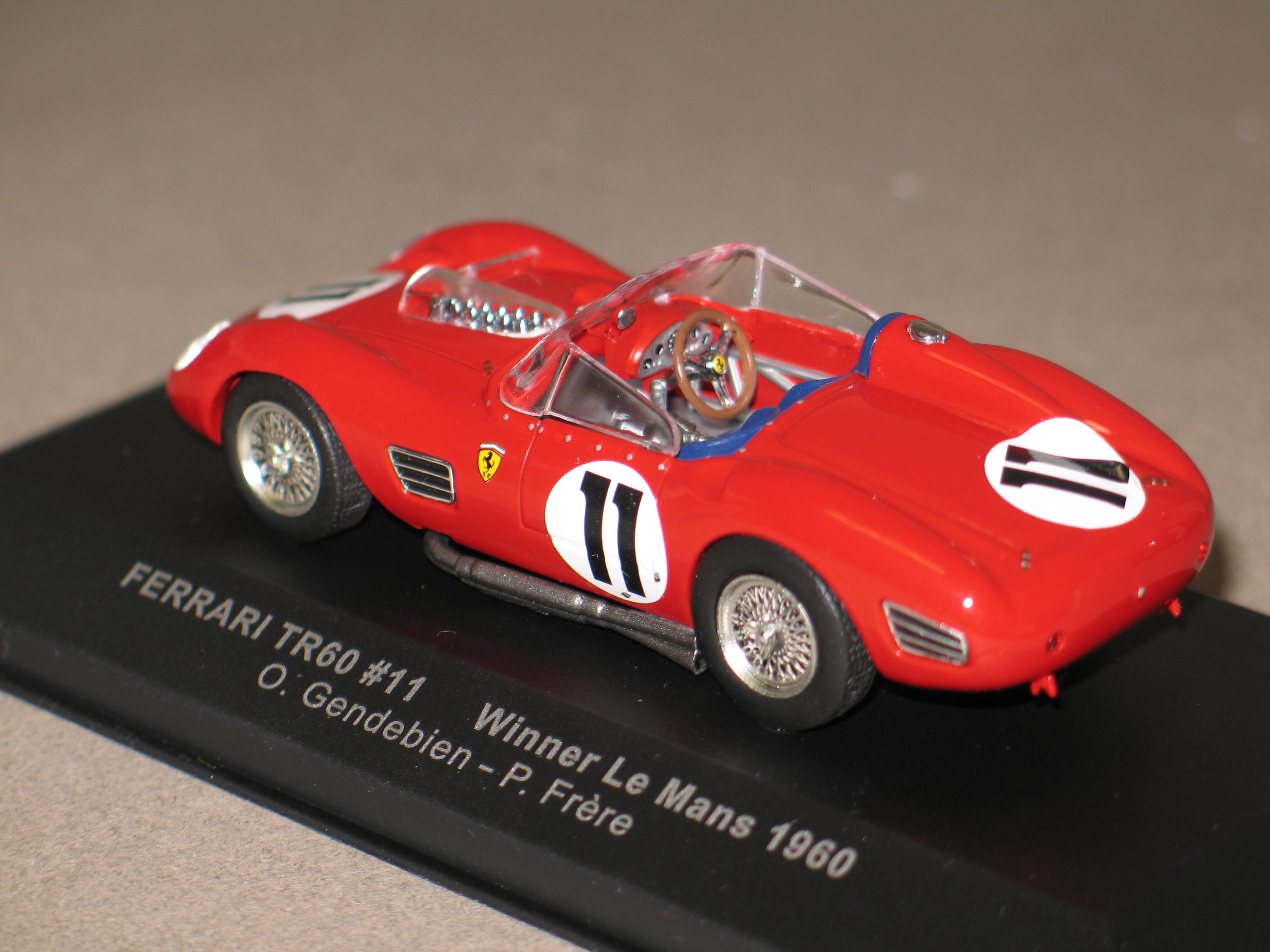 FERRARI TR60 WIN LM1960 IXO 1/43°