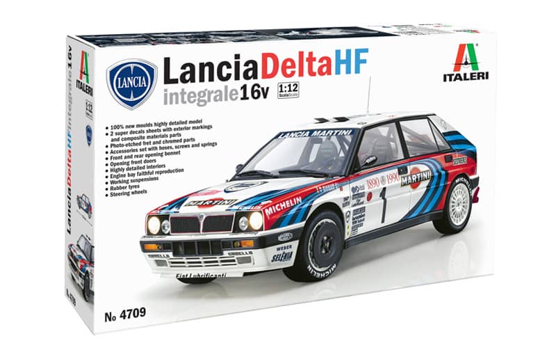 LANCIA DELTA HF INTEGRALE 16v ITALERI 1/12°