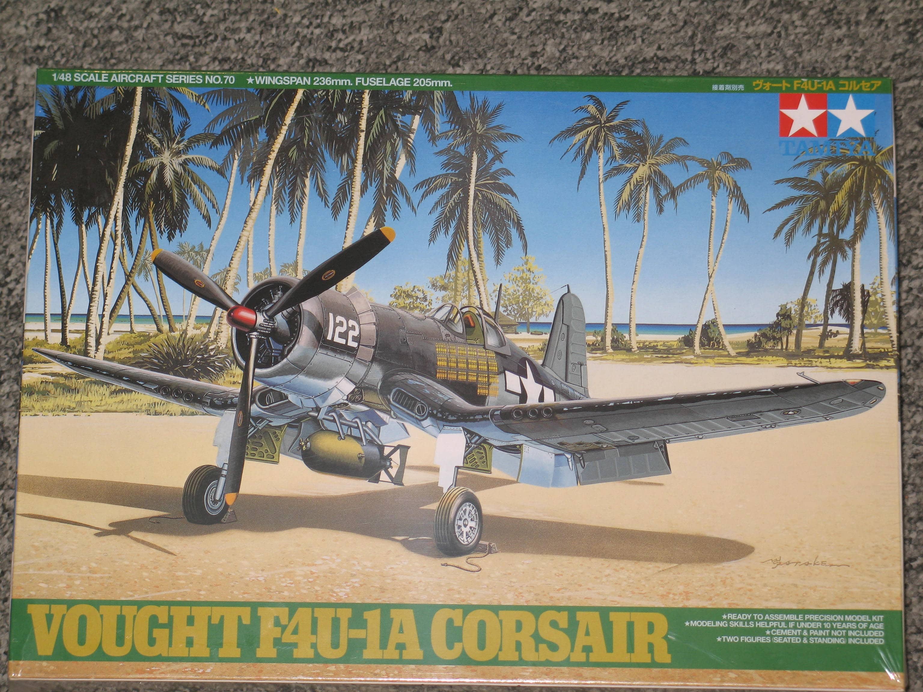 VOUGHT F4U-1A CORSAIR 1944 TAMIYA 1/48°