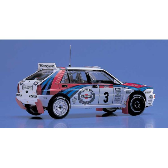 LANCIA SUPER DELTA 1992 WRC MAKES CHAMPION HASEGAWA 1/24°