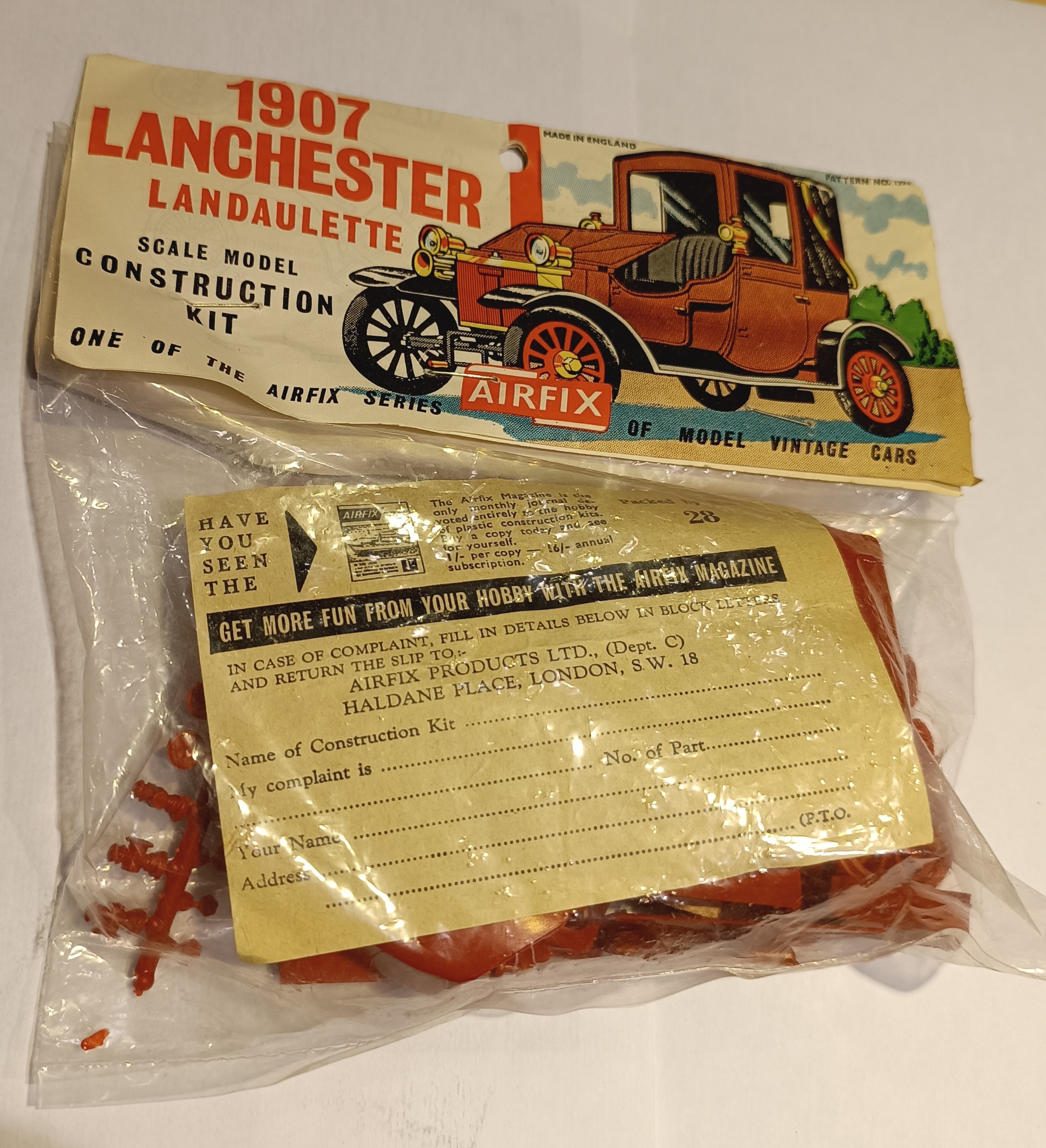 1907 Lanchester Landaulette Airfix 1/32