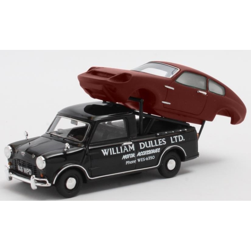 MINI PICK-UP ET MINI MARCOS 1967 MINI MANIA MATRIX 1/43°