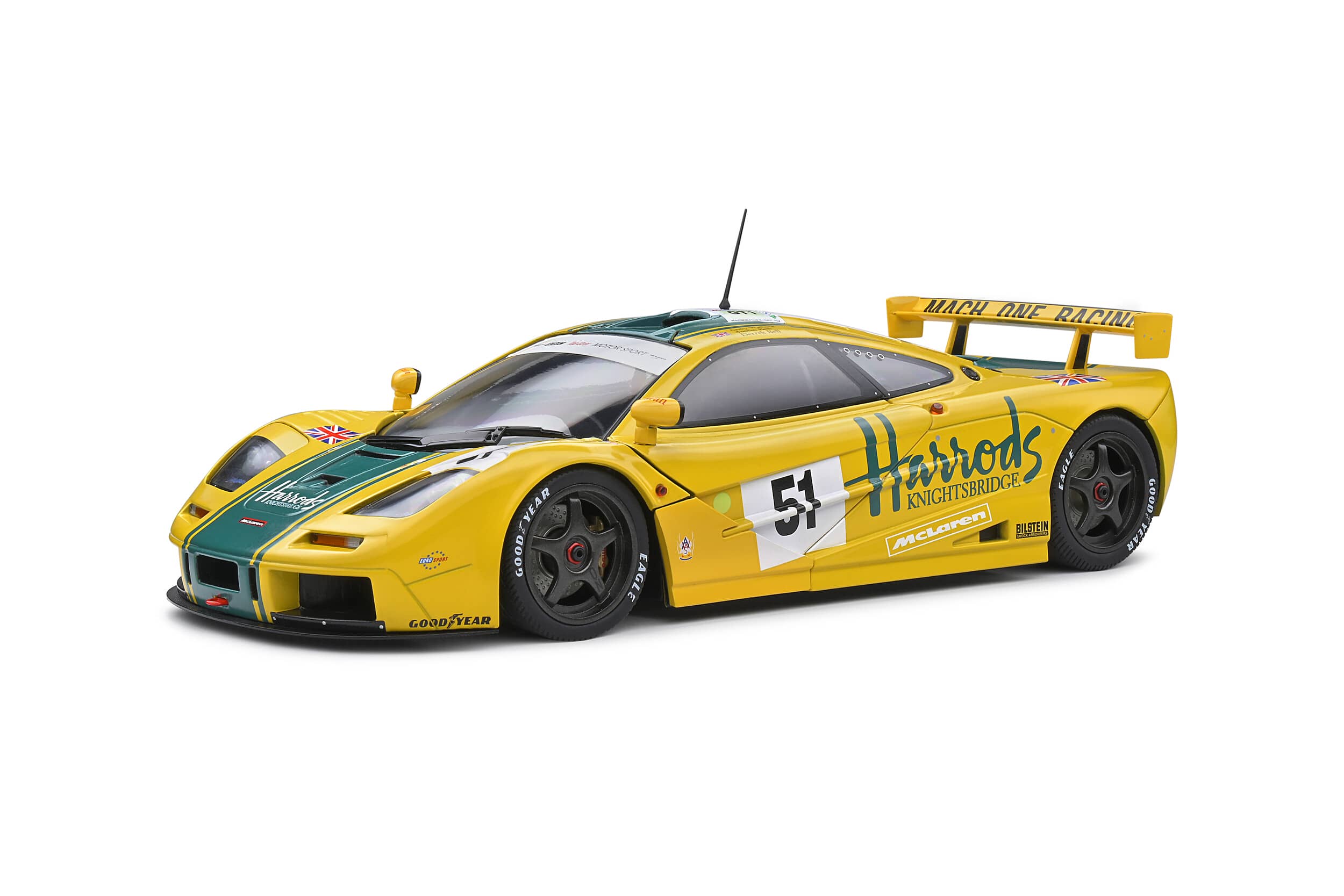 McLAREN F1 GTR 24H DU MANS 1995 SOLIDO 1/18°