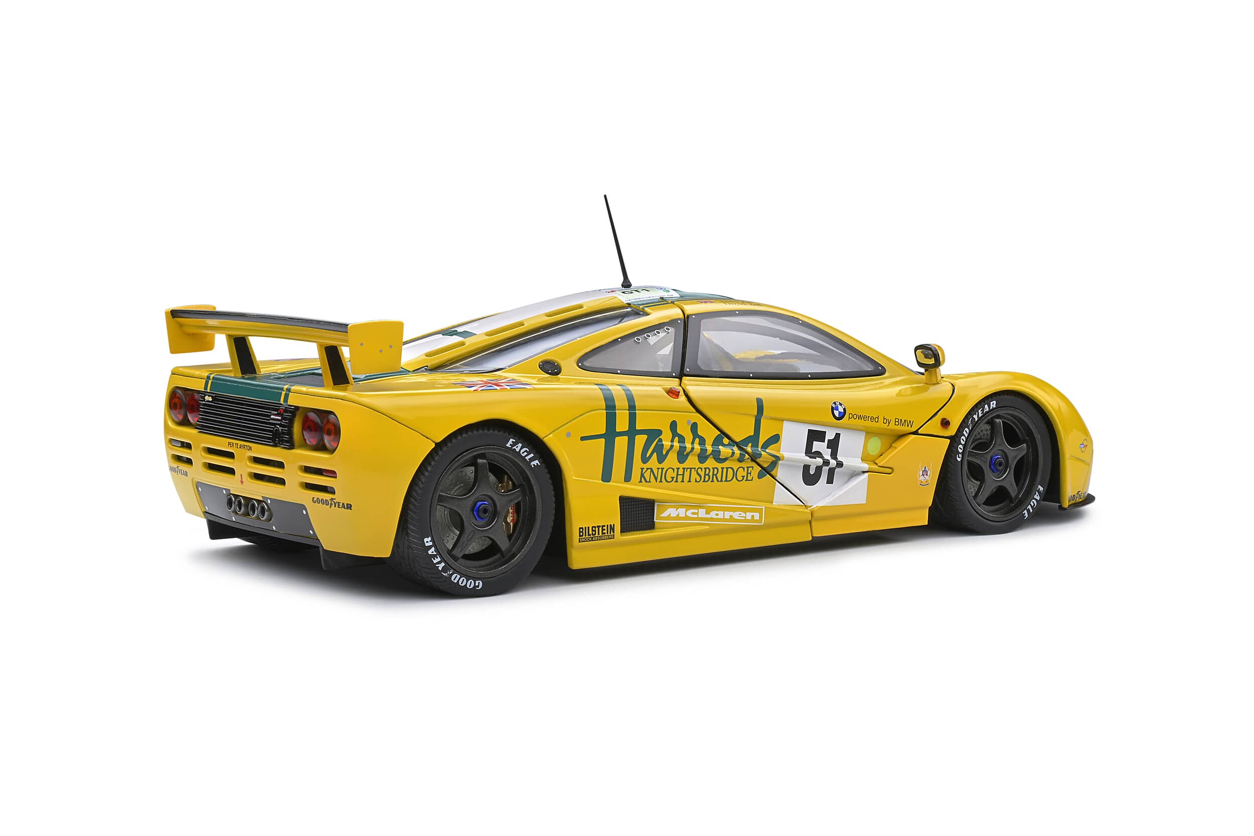 McLAREN F1 GTR 24H DU MANS 1995 SOLIDO 1/18°
