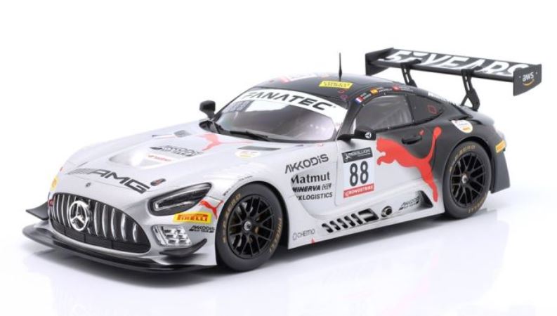 Mercedes - Benz AMG GT3 Winner 24H SPA 2022 #88 IXO 1/18