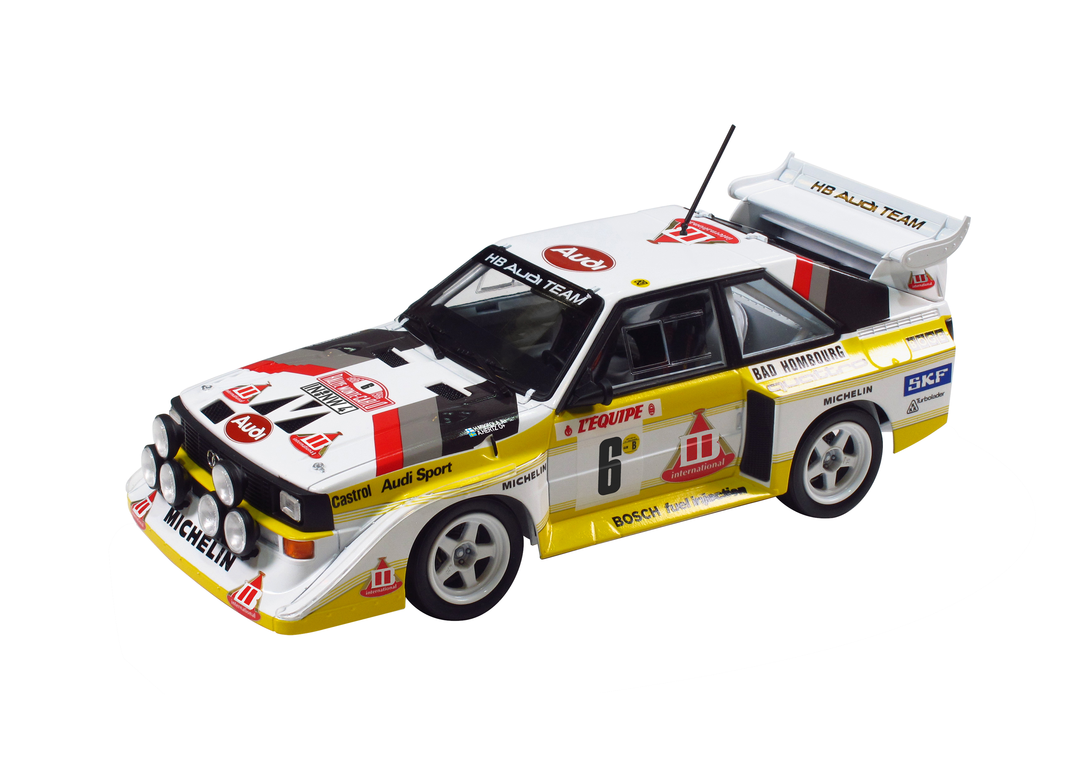 AUDI SPORT QUATRO N°6  BEEMAX 1/24°