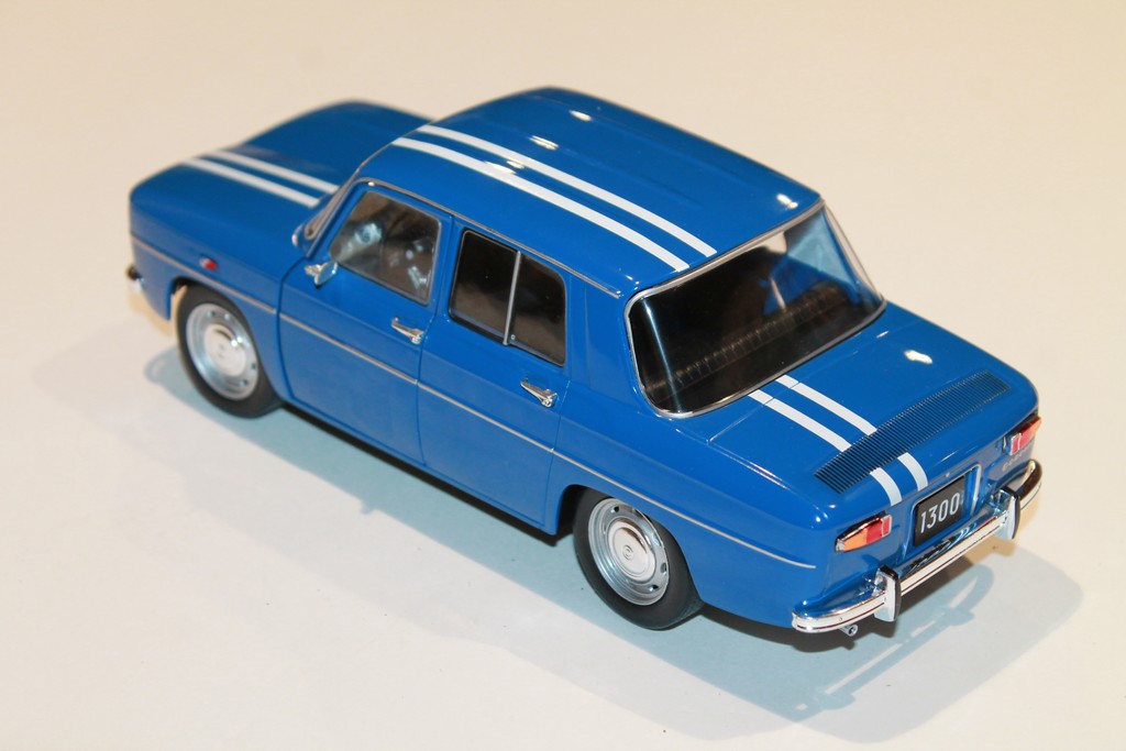 RENAULT 8 GORDINI 1300 BLEU 1967 SOLIDO 1/18