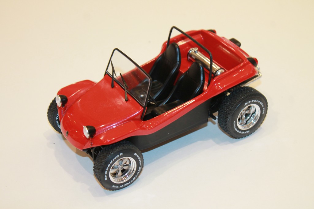 MEYERS MANX BUGGY ROUGE 1968 SOLIDO 1/18