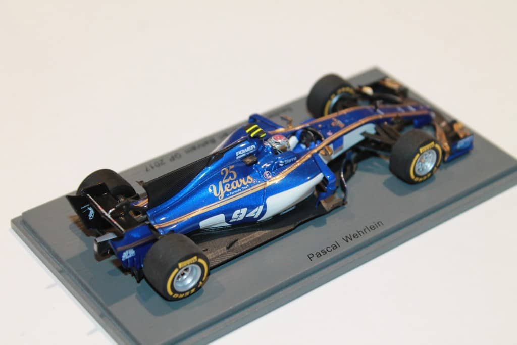 Modèle Réduit Sauber C36 Ferrari Wehrlein GP Bahreïn 2017 - 1/43 Minichamps, Occasion