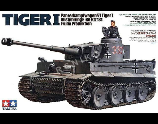 Pkw. VI TIGER I TAMIYA 1/35