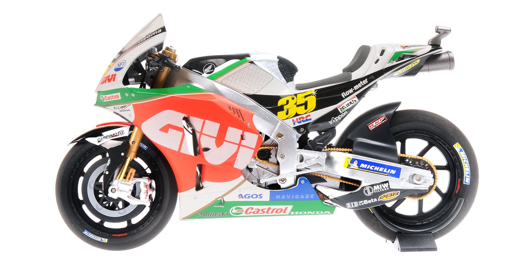 HONDA RC213V CRUTCHLOW 2018 MINICHAMPS 1/12°