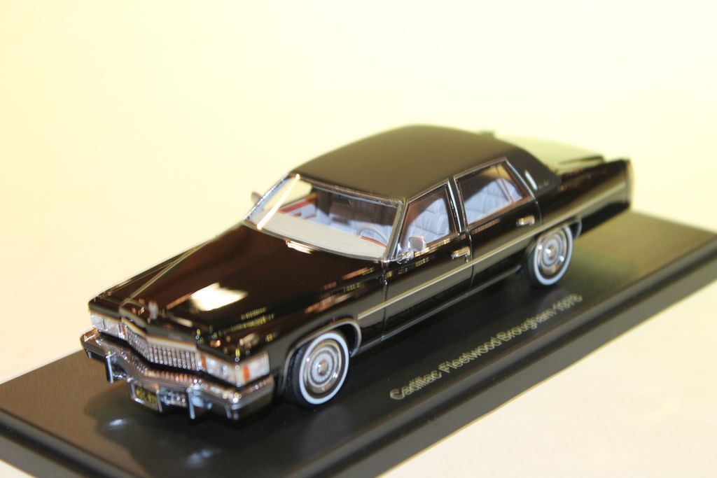 CADILLAC FLEETWOOD BROUGHAM NOIR 1978 NEO SCALES MODELS  1/43°