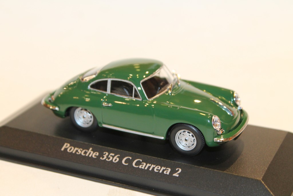 PORSCHE 356 C CARRERA 2 VERTE 1963 MAXICHAMPS 1/43°