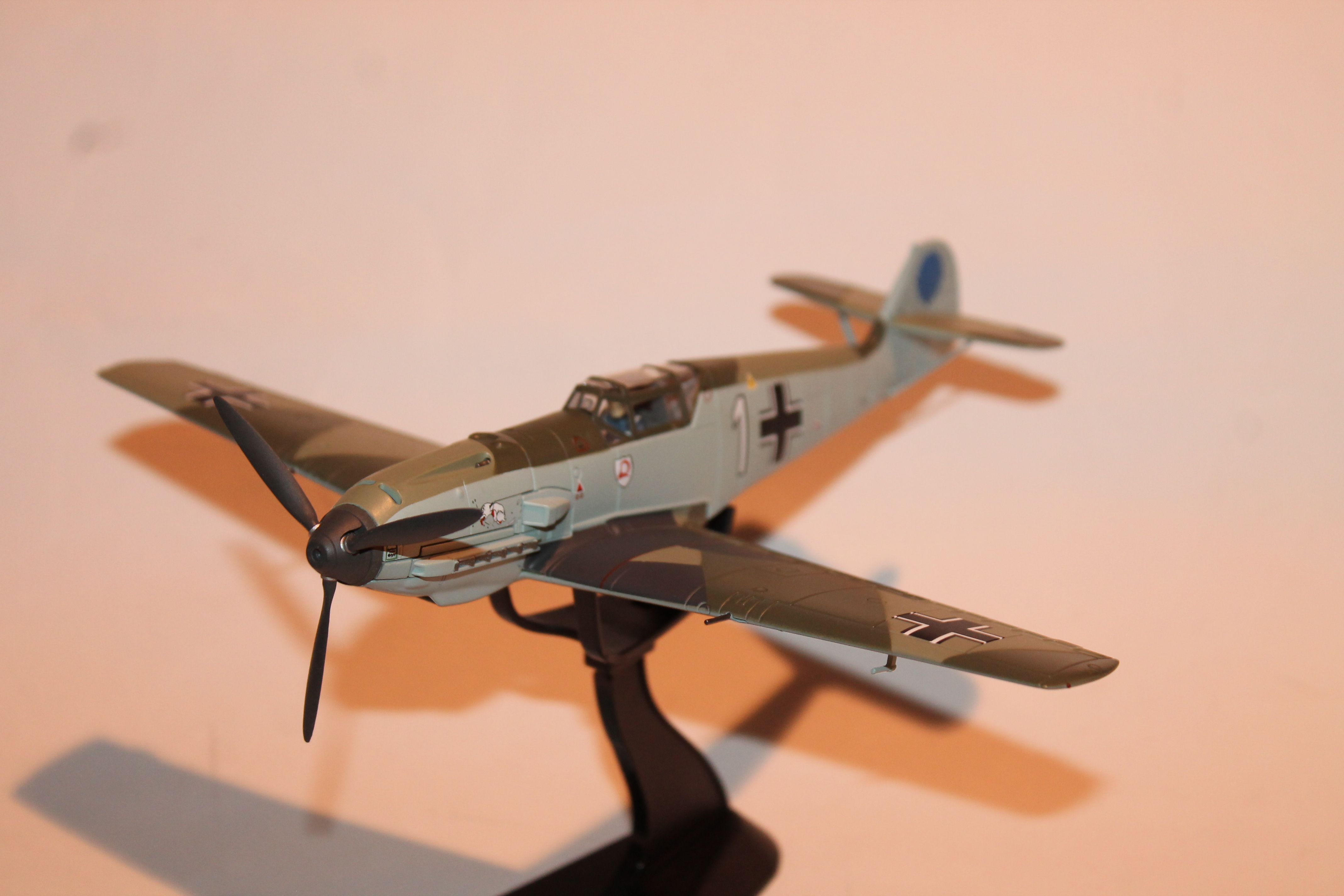 MESSERSCHMITT BF 109E-3 1940 HOBBYMASTER 1/48°