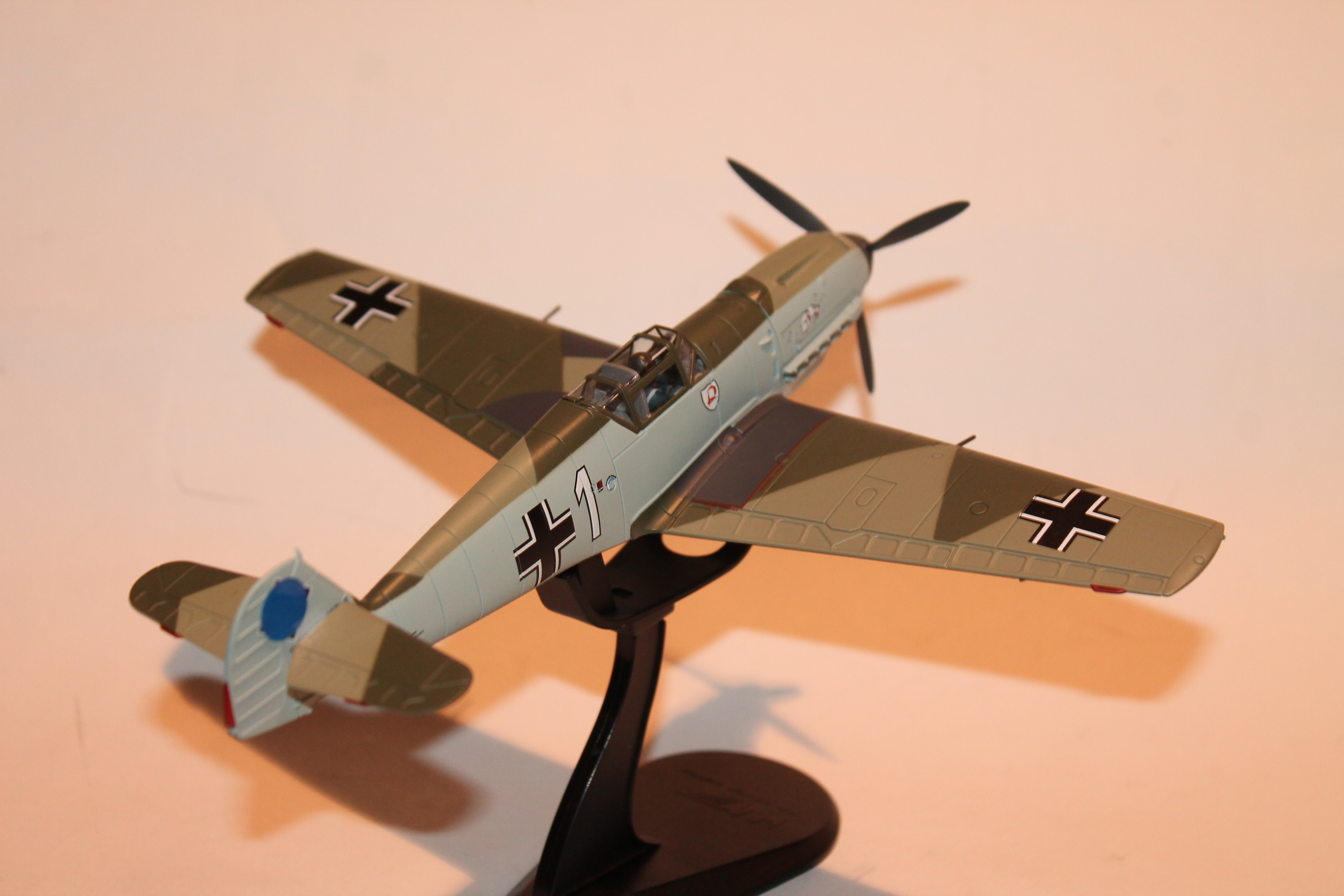MESSERSCHMITT BF 109E-3 1940 HOBBYMASTER 1/48°