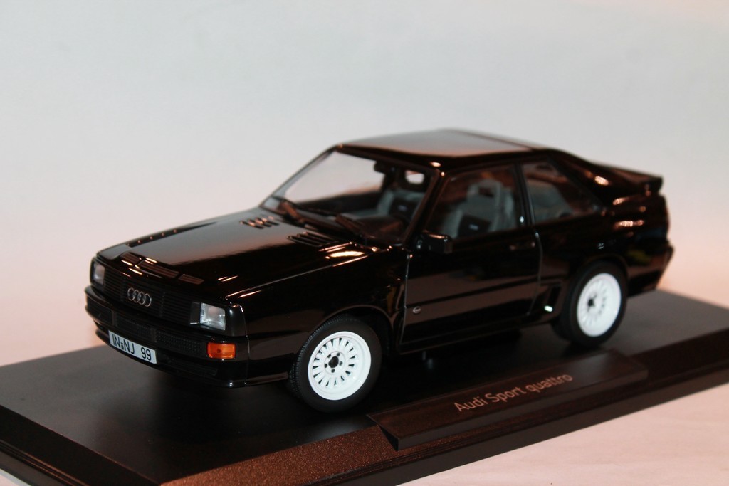 AUDI SPORT QUATTRO NOIR 1985 NOREV 1/18°