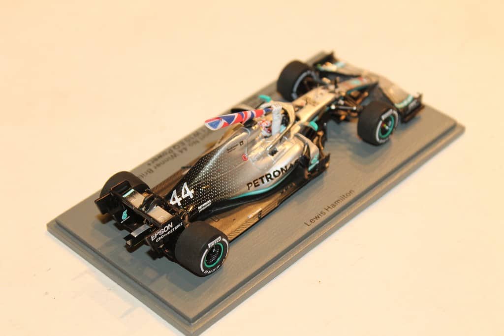 MERCEDES AMG F1 W10 #44 WNR BRITISH GP 2019 SPARK 1/43°