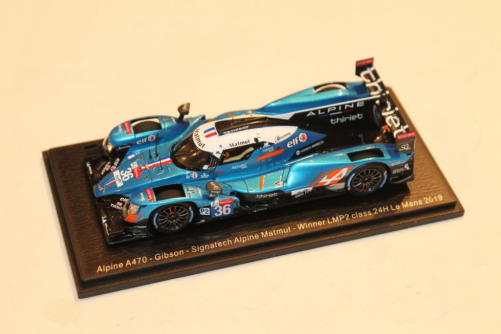 ALPINE A470 #36 WNR LMP2 LM 2019 SPARK 1/43°