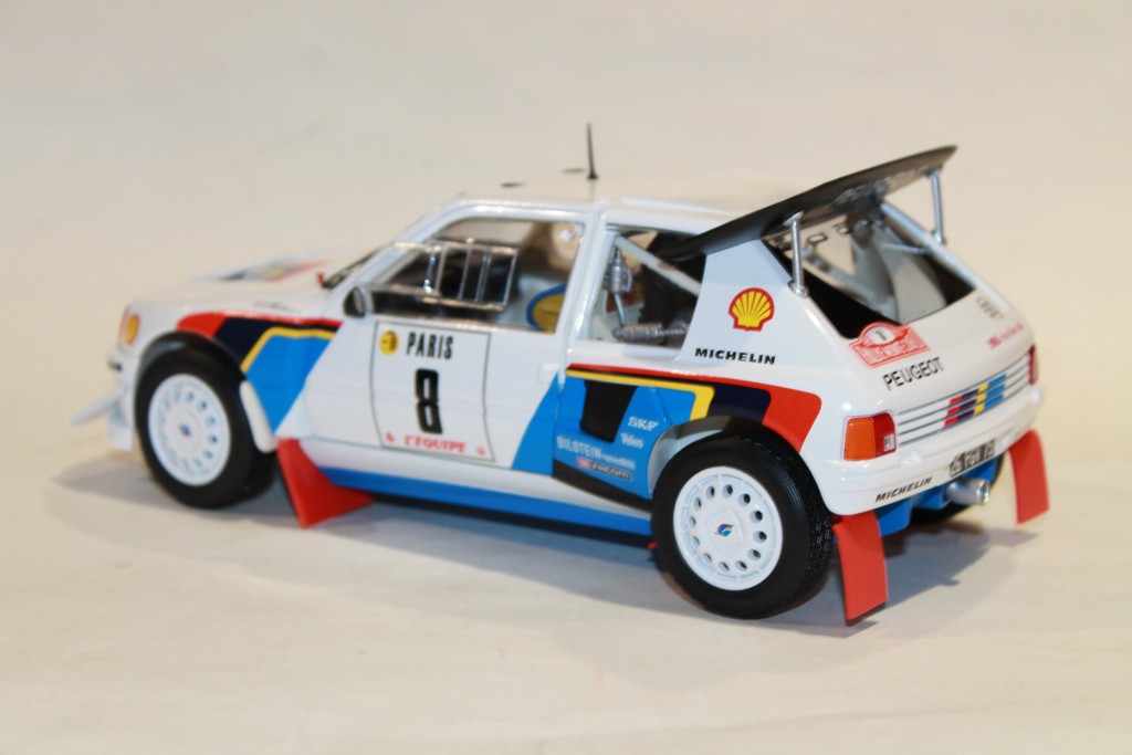 PEUGEOT 205 T16 N°8 MONTE CARLO 1986 NOREV 1/18°