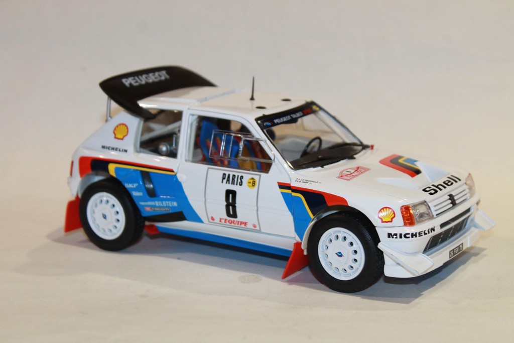 PEUGEOT 205 T16 N°8 MONTE CARLO 1986 NOREV 1/18°