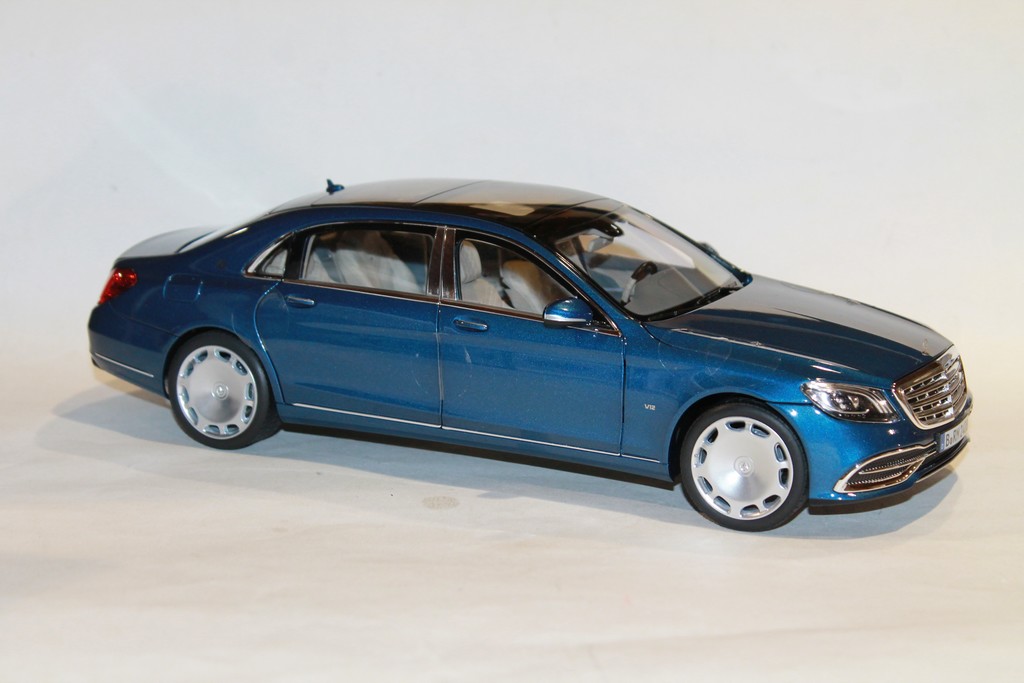 MERCEDES-MAYBACH S650 BLEU METALLIQUE 2019 NOREV 1/18°