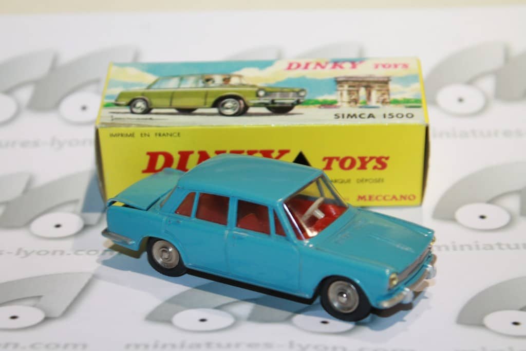 dinky toys - 1:43 - simca 1500, Citroën 2cv azam, Citroën