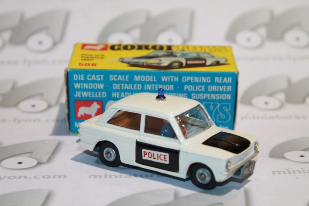 SUNBEAM POLICE PANDA IMP CORGI 1/43°
