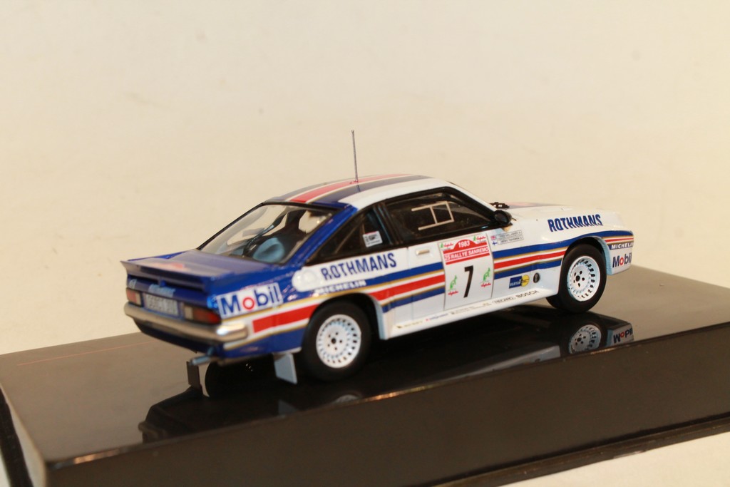 OPEL MANTA 400 N°7 RALLY SANREMO 1983 IXO 1/43°