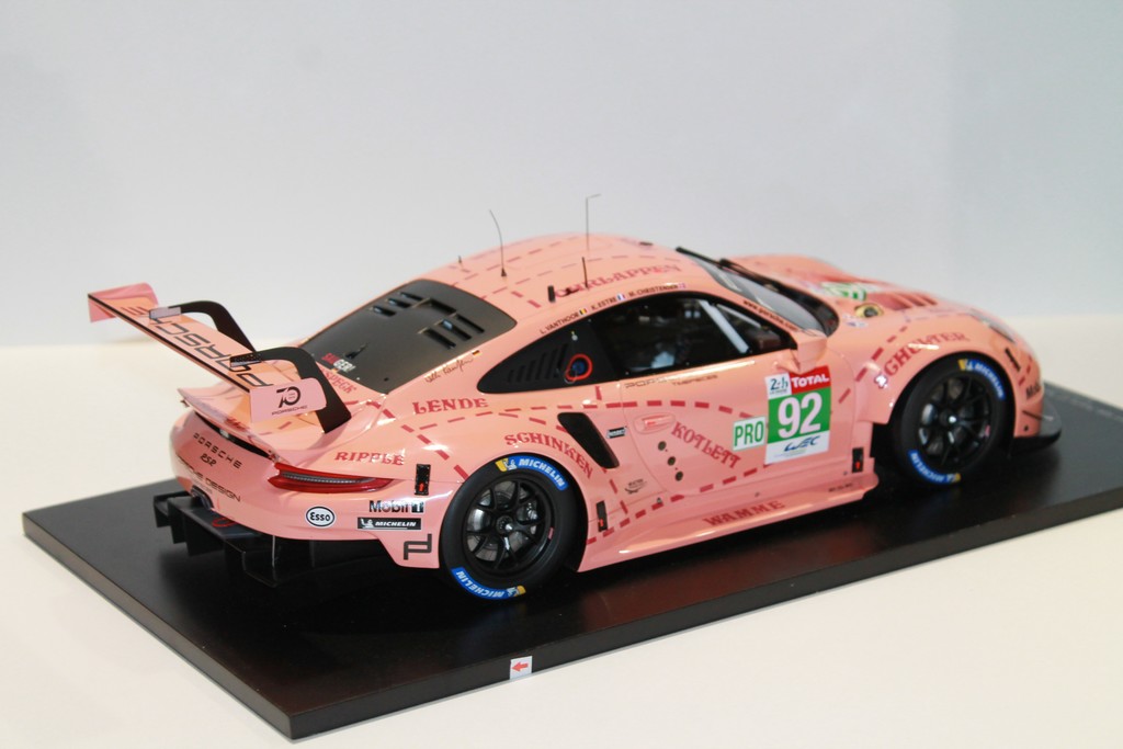 PORSCHE 911 WIN LM GTE PR 2018 SPARK 1/12°