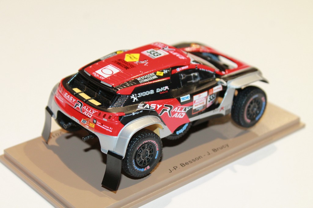 PEUGEOT 3008 DKR N°333 MAXI-EASY DAKAR 2019 SPARK 1/43°