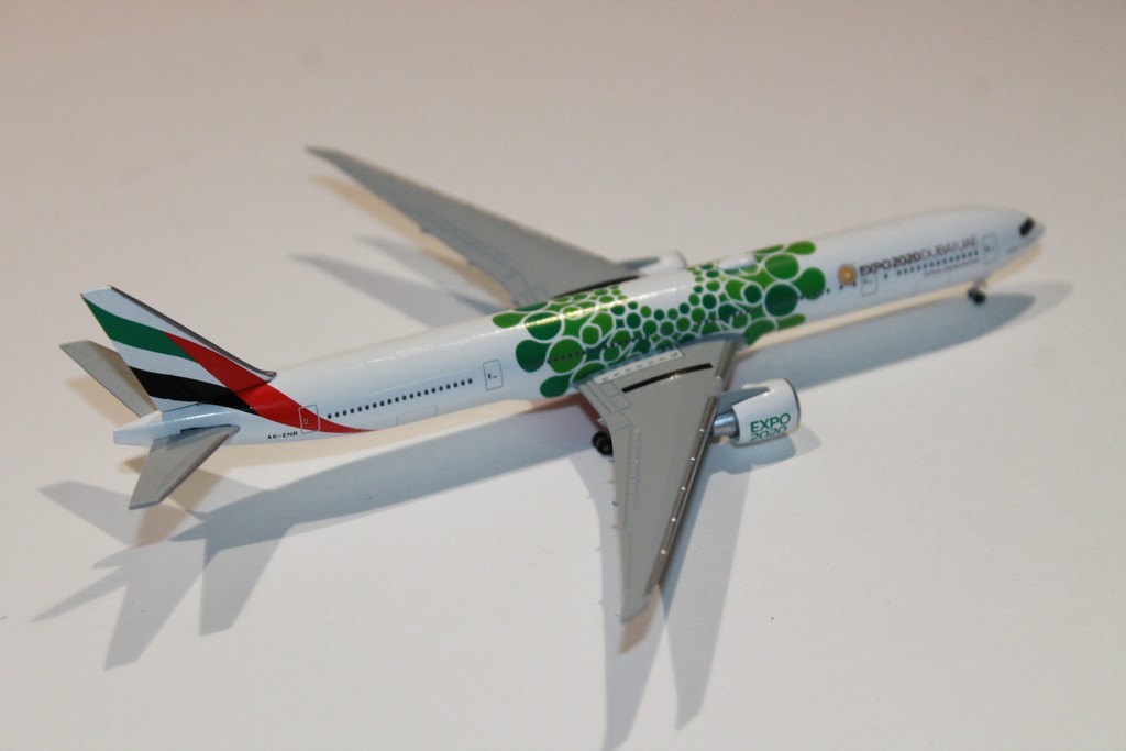 BOEING 777-300ER "EXPO DUBAI 2020" HERPA 1/500°