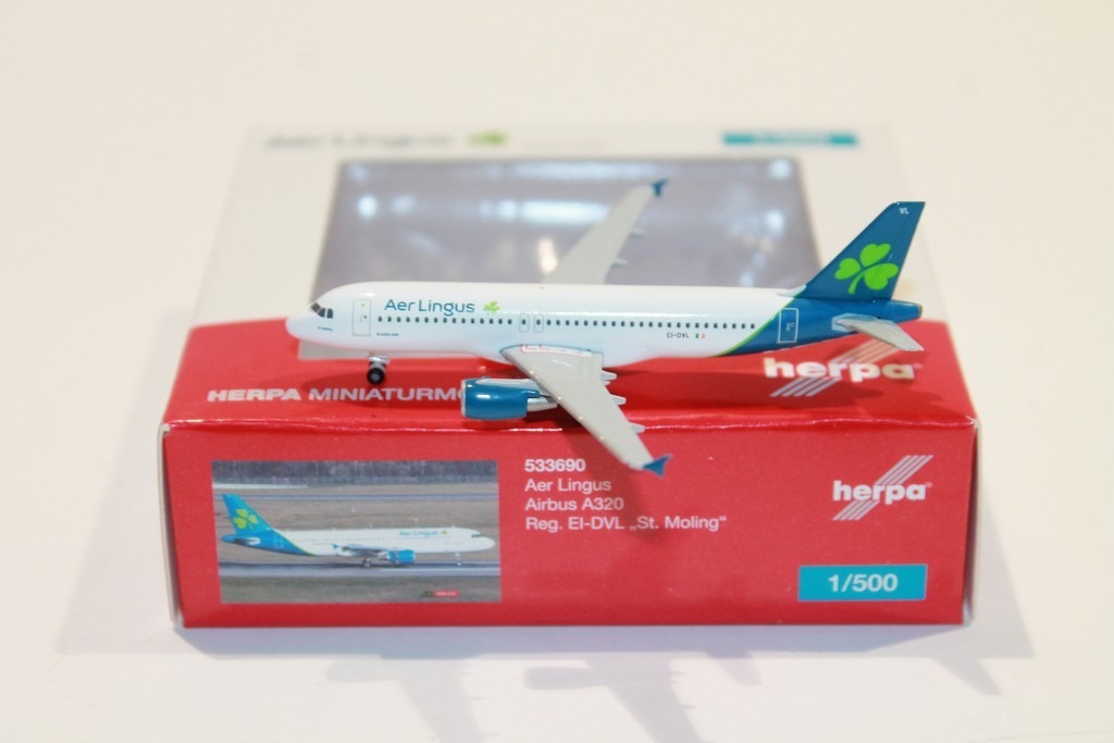 AIRBUS A320 AER LINGUS HERPA 1/500°