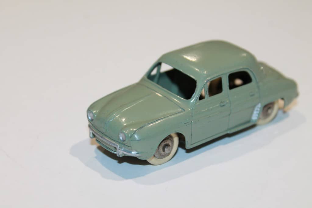 Dinky Toys F N°24E – Renault Dauphine Rouge – 1/43 – Boîte – Fabrication France