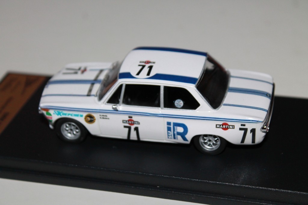 BMW 2002 24H DE SPA 73 N°71 TROFEU 1/43°