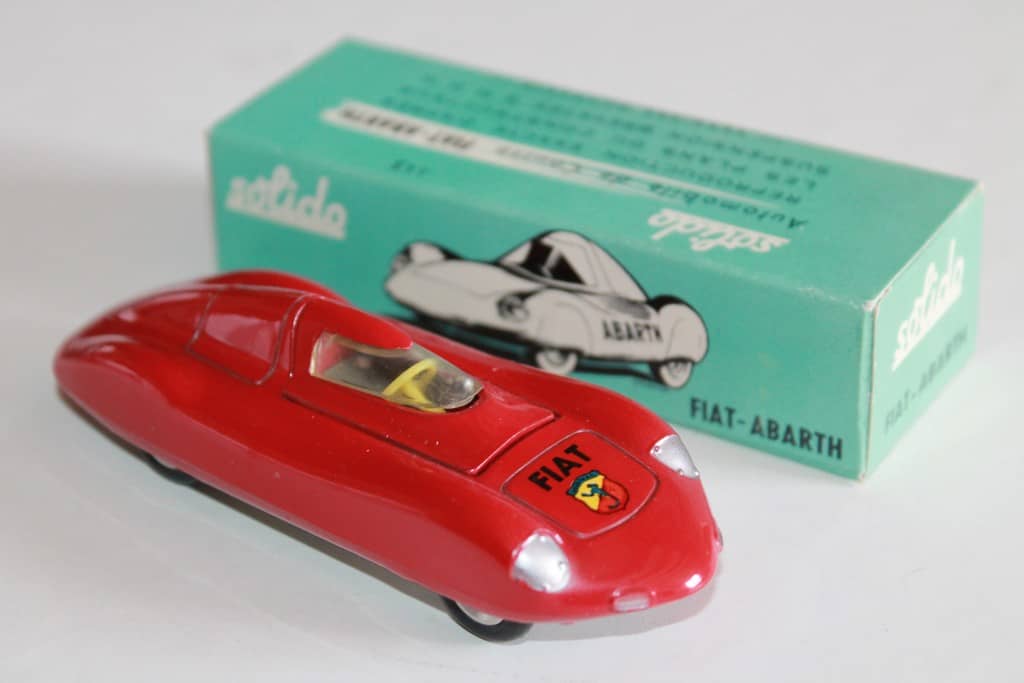 Solido Série 100 – Fiat-Abarth Record 1961, Réf 113, Bon état, Miniature Collection