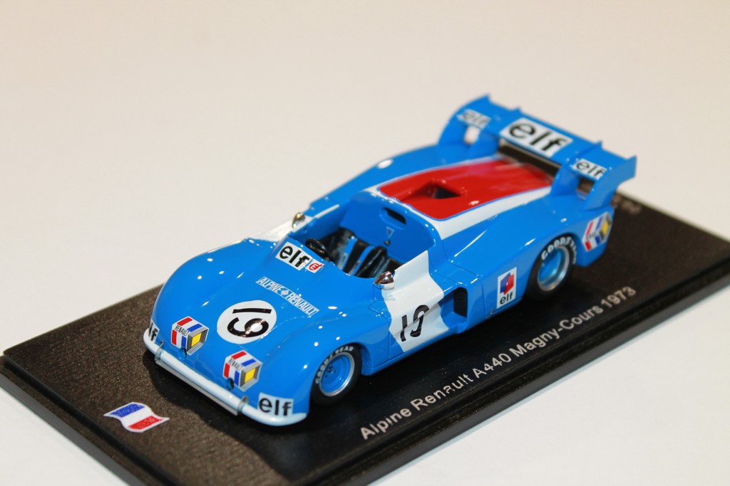 RENAULT ALPINE A440 MAGNY COURS 1973 SPARK 1/43°