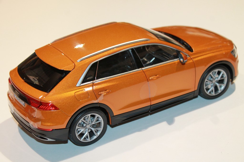 AUDI Q8 ORANGE 2018 NOREV 1/18°