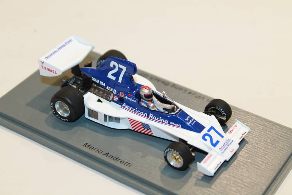 Parnelli VPJ4 F1 Afrique du Sud 1976 6ème Mario Andretti Spark S1893