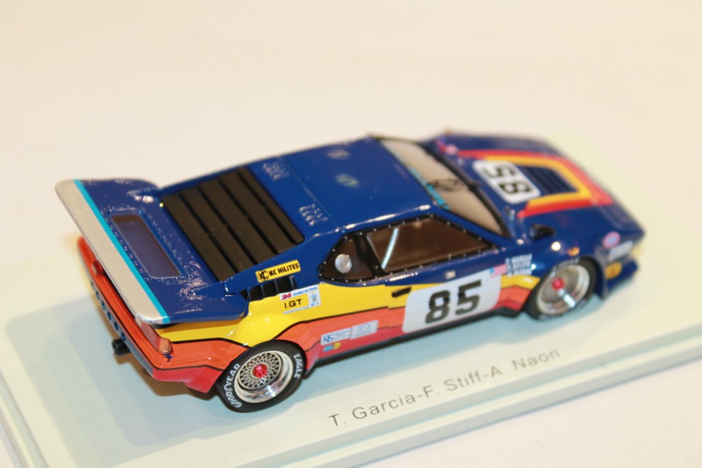 BMW M1 LE MANS 1982 N°85 SPARK 1/43°