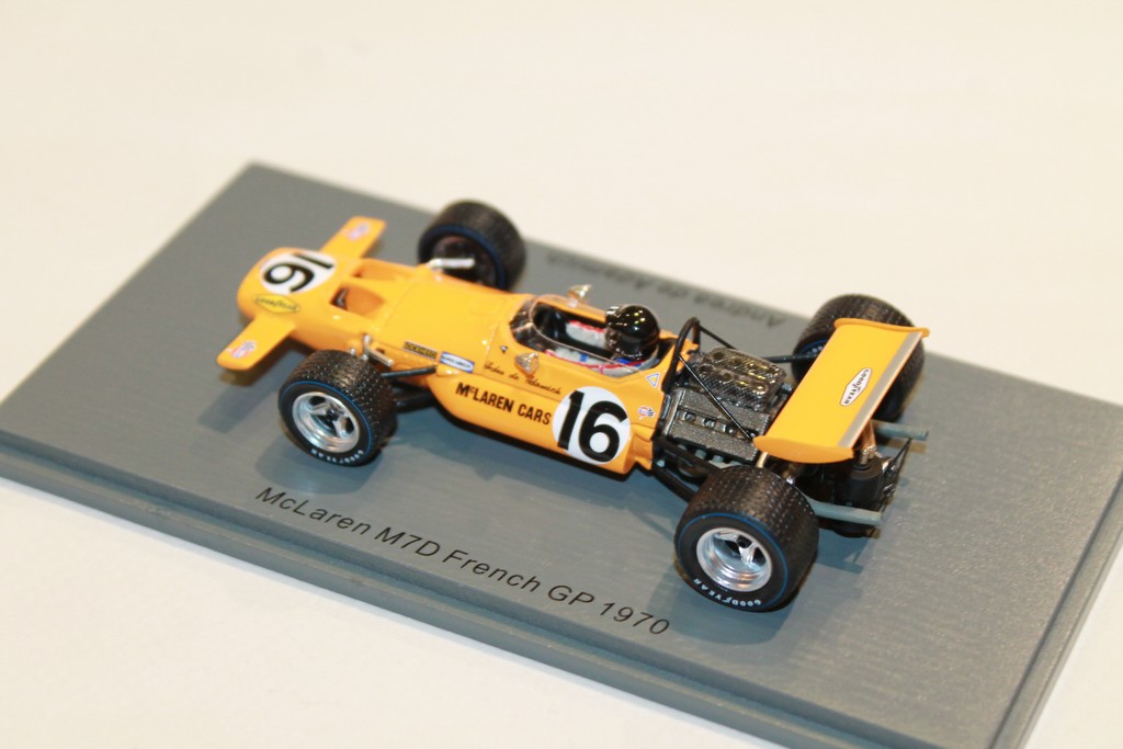 MCLAREN M7D FRENCH GP 1970 SPARK 1/43°