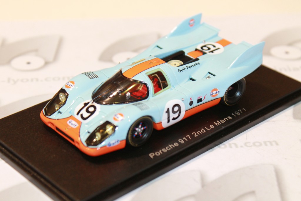 PORSCHE 917K N°19 2ND 24H LM 1971 SPARK 1/43°