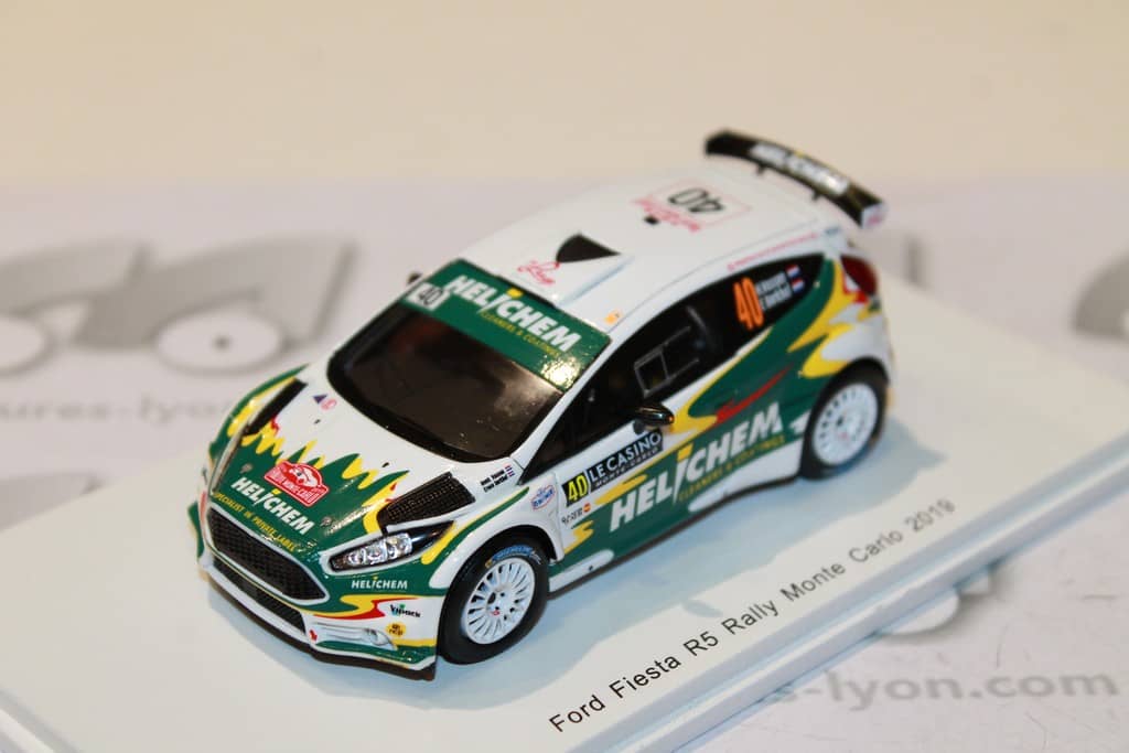 Ford Fiesta R5 Rallye Monte Carlo 2019 - Adrien Fourmaux - Spark 1/43 - Neuve