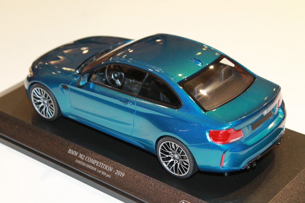 BMW M2 COMPETITION 2019 MINICHAMPS 1/18°