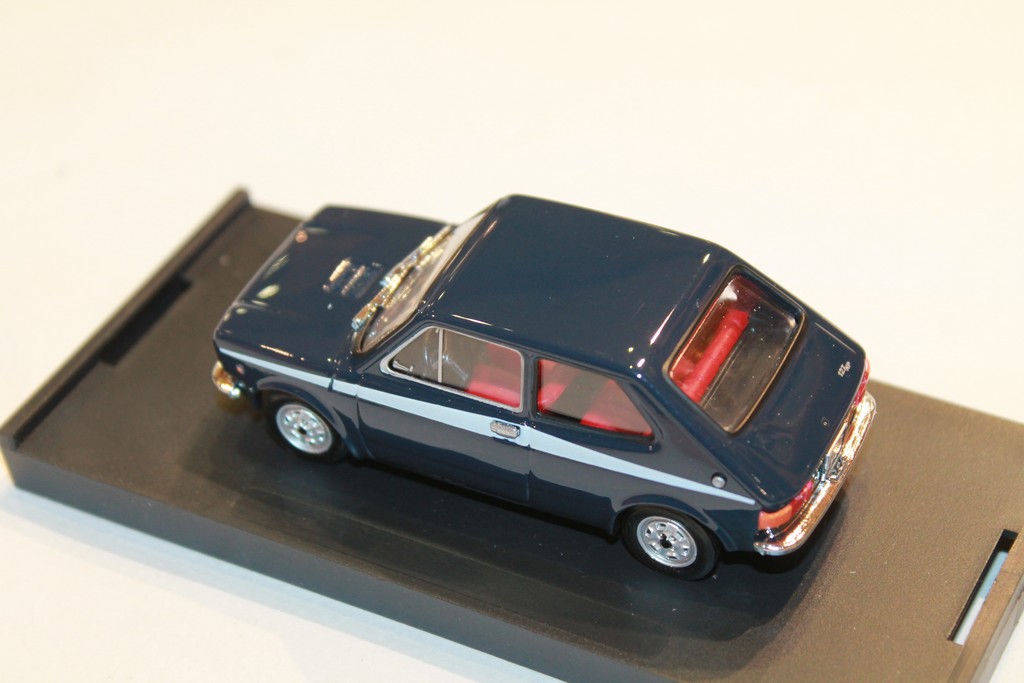 FIAT 127 GIANNINI BLEU 1971 BRUMM 1/43°
