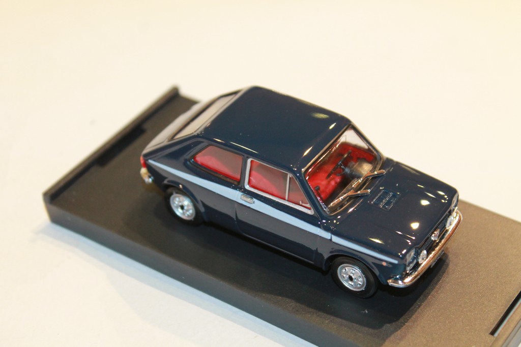 FIAT 127 GIANNINI BLEU 1971 BRUMM 1/43°