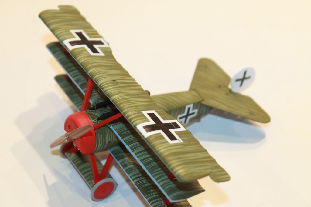 FOKKER DR I TRIPLANE DEATH OF THE RED BARON CORGI 1/48°