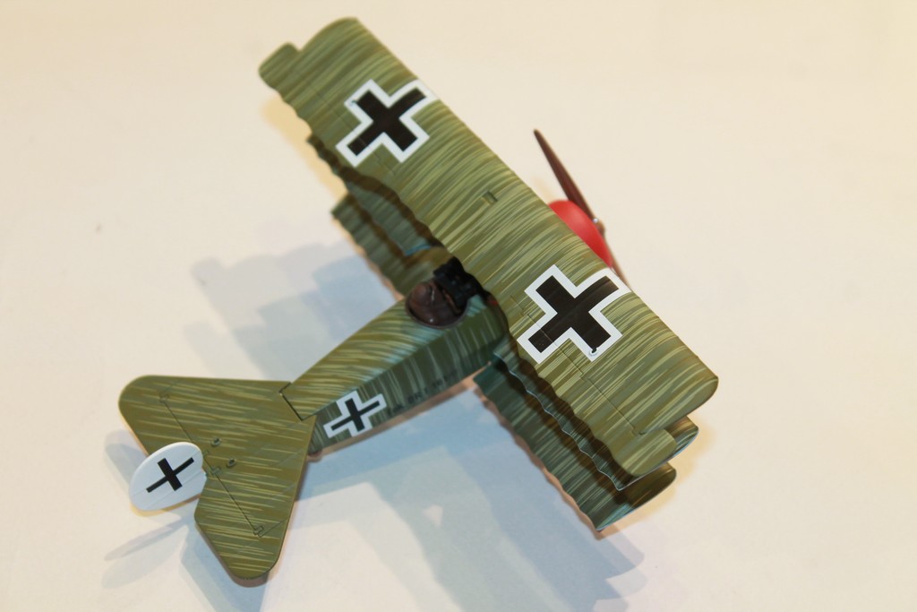 FOKKER DR I TRIPLANE DEATH OF THE RED BARON CORGI 1/48°