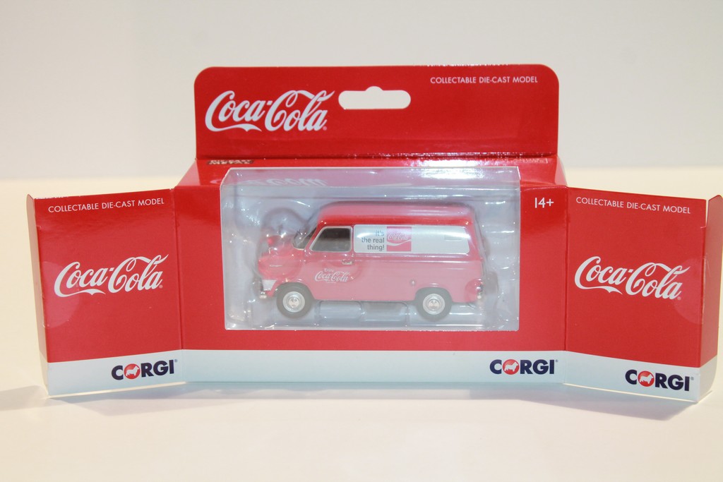 FORD TRANSIT MK1 COCA COLA 1970 CORGI 1/43°