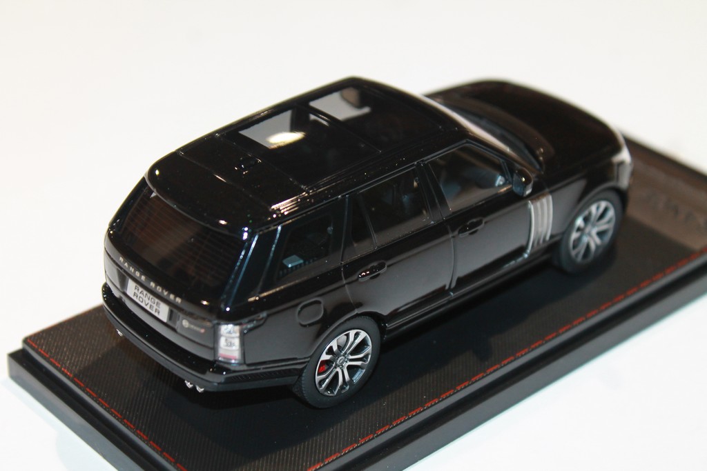 LAND ROVER RANGE ROVER NOIR CLD MODELS 1/43°